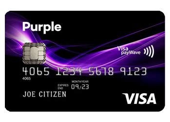 smart purple card|purple money card.